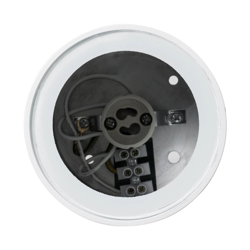 kelvo® MARETTI KLV-101-0056 Φωτιστικό Downlight Σποτ για Λάμπα MR16 με Ντουί GU10 AC 220-240V Αδιάβροχο IP65 - Λευκό Ματ - Μ9 x Π9 x Υ9cm
