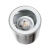 kelvo® MARETTI KLV-101-0057 Φωτιστικό Downlight Σποτ για Λάμπα MR16 με Ντουί GU10 AC 220-240V Αδιάβροχο IP65 - Νίκελ Χρώμιο - Μ9 x Π9 x Υ9cm