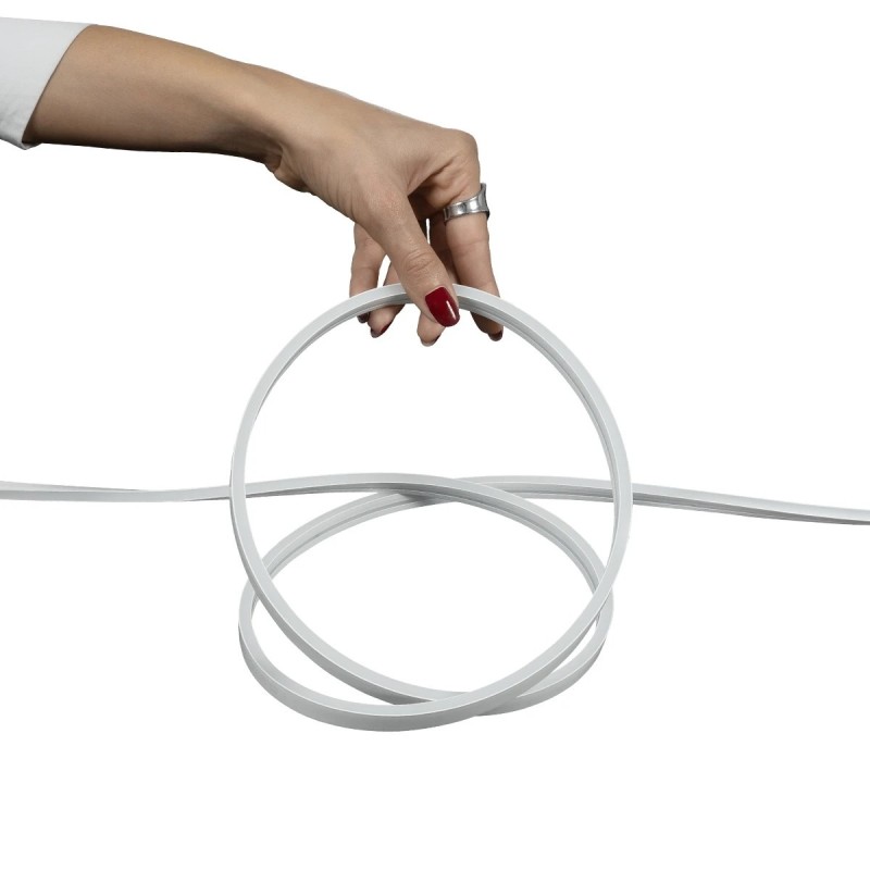 kelvo® NEONPRO KLV-101-0060 Ταινία Neon Flex LED 10W/m 1250lm/m 120° DC 24V Αδιάβροχο IP65 120 x SMD2835 Chip/m Φυσικό Λευκό 4500K Dimmable - Lumileds SMD Chip - Μ100 x Π0.6 x Υ1.2cm - 6 Χρόνια Εγγύηση