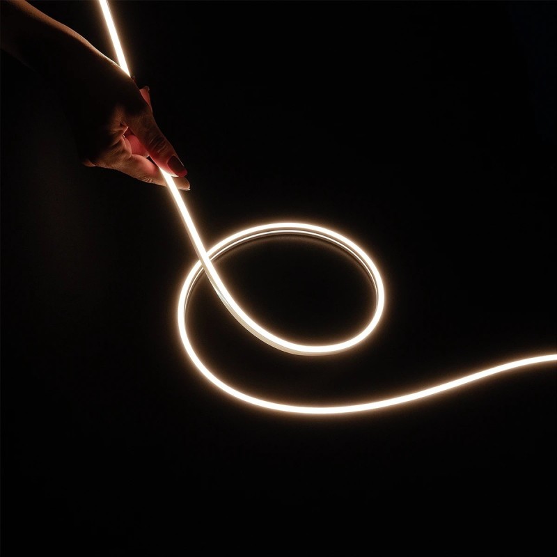 kelvo® NEONPRO KLV-101-0060 Ταινία Neon Flex LED 10W/m 1250lm/m 120° DC 24V Αδιάβροχο IP65 120 x SMD2835 Chip/m Φυσικό Λευκό 4500K Dimmable - Lumileds SMD Chip - Μ100 x Π0.6 x Υ1.2cm - 6 Χρόνια Εγγύηση