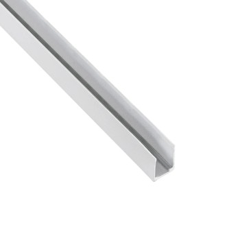 kelvo® NEONPRO KLV-101-0067 Βάση Στήριξης για Neon Flex LED Αδιάβροχο IP65 - Λευκό Ματ - Μ300 x Π0.8 x Υ1.3cm - Πακέτο 5 Τεμαχίων