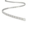 kelvo® NEONPRO KLV-101-0069 Εύκαμπτη Βάση Στήριξης για Neon Flex - Νίκελ Χρώμιο - Μ1000 x Π0.7 x Υ1.2cm - Ρολό 10 Μέτρων