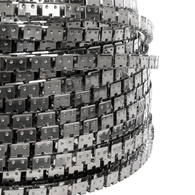 kelvo® NEONPRO KLV-101-0069 Εύκαμπτη Βάση Στήριξης για Neon Flex - Νίκελ Χρώμιο - Μ1000 x Π0.7 x Υ1.2cm - Ρολό 10 Μέτρων