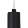 kelvo® CANAL KLV-101-0073 Κρεμαστό Φωτιστικό Οροφής LED 7W 700lm 36° AC 220-240V IP20 Θερμό Λευκό 2700K - Bridgelux COB Chip & TÜV SÜD Driver - Μαύρο Ματ - Μ4 x Π4 x Υ80cm - 5 Χρόνια Εγγύηση