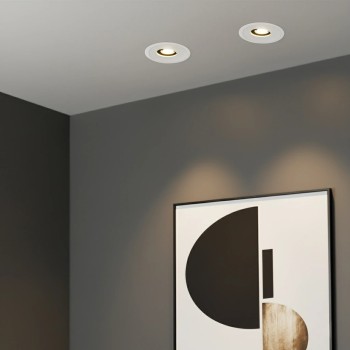 kelvo® ASYMMETRICAL KLV-101-0131 Χωνευτό Φωτιστικό Downlight Σποτ LED 7W 840lm 15°x30° AC 220-240V IP20 Θερμό Λευκό 2700K - Bridgelux COB Chip & TÜV SÜD Driver - Λευκό Ματ - Μ8.3 x Π8.3 x Υ8.2cm / Q7.3cm - 5 Χρόνια Εγγύηση