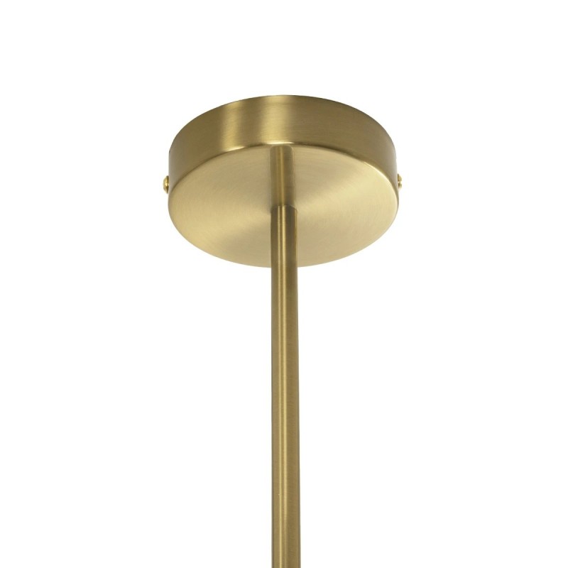 kelvo® GLOW KLV-101-0156 Κρεμαστό Φωτιστικό Οροφής LED 34W 3400lm 360° AC 220-240V IP20 Ρυθμιζόμενο Λευκό CCT με Χειριστήριο από 2700K έως 6000K Dimmable - Lumileds SMD Chip - Χρυσό Πλατίνα - Μ20 x Π35 x Υ120cm - 3 Χρόνια Εγγύηση