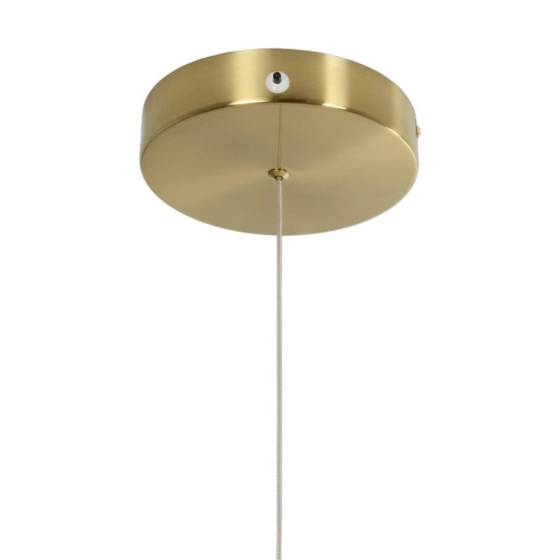 kelvo® GLOW KLV-101-0157 Κρεμαστό Φωτιστικό Οροφής LED 65W 6500lm 360° AC 220-240V IP20 Ρυθμιζόμενο Λευκό CCT με Χειριστήριο από 2700K έως 6000K Dimmable - Lumileds SMD Chip - Χρυσό Πλατίνα - Μ150 x Π70 x Υ90cm - 3 Χρόνια Εγγύηση