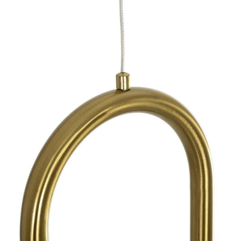 kelvo® GLOW KLV-101-0176 Κρεμαστό Φωτιστικό Οροφής LED 18W 1800lm 360° AC 220-240V IP20 Ρυθμιζόμενο Λευκό CCT με On/Off 2700K/4500K/6000K - Lumileds SMD Chip - Χρυσό Πλατίνα - Μ20 x Π2.5 x Υ60cm - 3 Χρόνια Εγγύηση