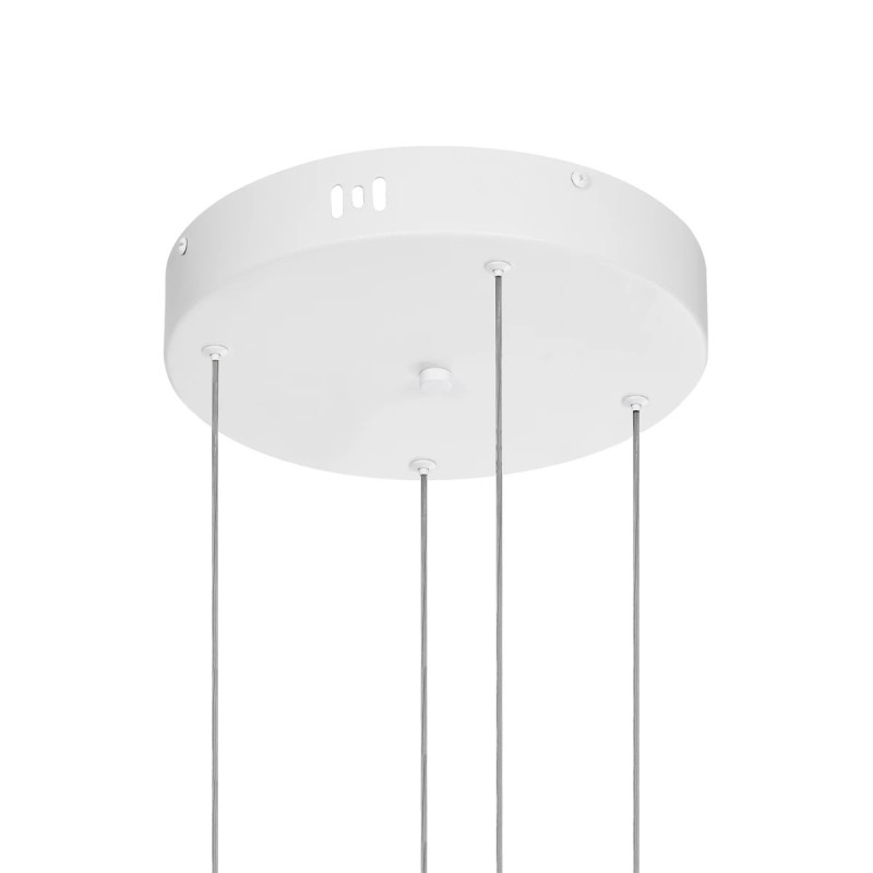 kelvo® VENOM KLV-101-0203 Κρεμαστό Φωτιστικό Οροφής LED 150W 15000lm 120° AC 220-240V IP20 Ρυθμιζόμενο Λευκό CCT με Χειριστήριο από 2700K έως 6000K Dimmable - Lumileds SMD Chip - Λευκό Ματ - Μ150 x Π90 x Υ60cm - 3 Χρόνια Εγγύηση