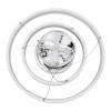 kelvo® NEMESIS KLV-101-0218 Κρεμαστό Φωτιστικό Οροφής LED 100W 10000lm 180° AC 220-240V IP20 Ρυθμιζόμενο Λευκό CCT με Χειριστήριο από 2700K έως 6000K Dimmable - Lumileds SMD Chip - Λευκό Ματ - Μ60 x Π60 x Υ60cm - 3 Χρόνια Εγγύηση