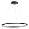 kelvo® DIAMOND KLV-101-0231 Κρεμαστό Φωτιστικό Οροφής LED 67W 6700lm 180° AC 220-240V IP20 Ρυθμιζόμενο Λευκό CCT με Χειριστήριο από 2700K έως 6000K Dimmable - Lumileds SMD Chip - Μαύρο Ματ - Μ80 x Π80 x Υ3cm - 3 Χρόνια Εγγύηση