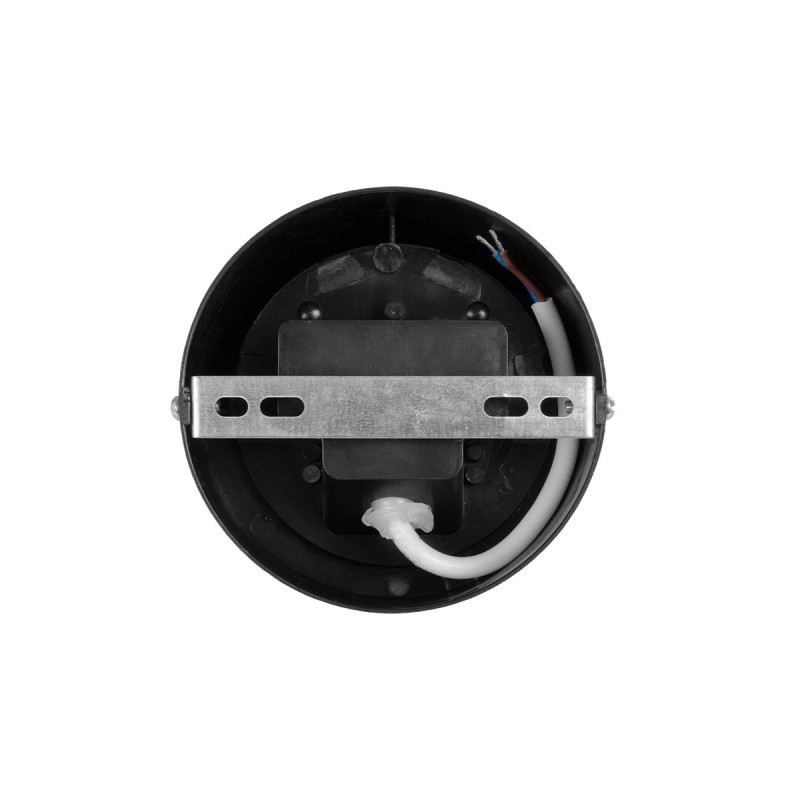 kelvo® NEXA KLV-101-0253 Φωτιστικό Τοίχου / Απλίκα LED 6W 360lm 180° AC 220-240V Αδιάβροχο IP65 Μπλε - Sanan SMD Chip & TÜV SÜD Driver - Μαύρο Ματ - Μ11 x Π9 x Υ11cm - 5 Χρόνια Εγγύηση