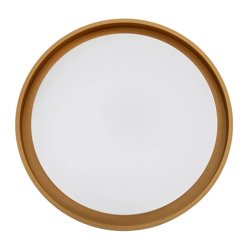 kelvo® BARCHETTA KLV-101-0266 Κρεμαστό Φωτιστικό Οροφής LED 72W 7200lm 120° AC 220-240V IP20 Ρυθμιζόμενο Λευκό CCT με Χειριστήριο από 2700K έως 6000K Dimmable - Lumileds SMD Chip - Μαύρο & Σαμπανιζέ Χρυσό Ματ - Μ48 x Π48 x Υ8.2cm - 3 Χρόνια Εγγύηση