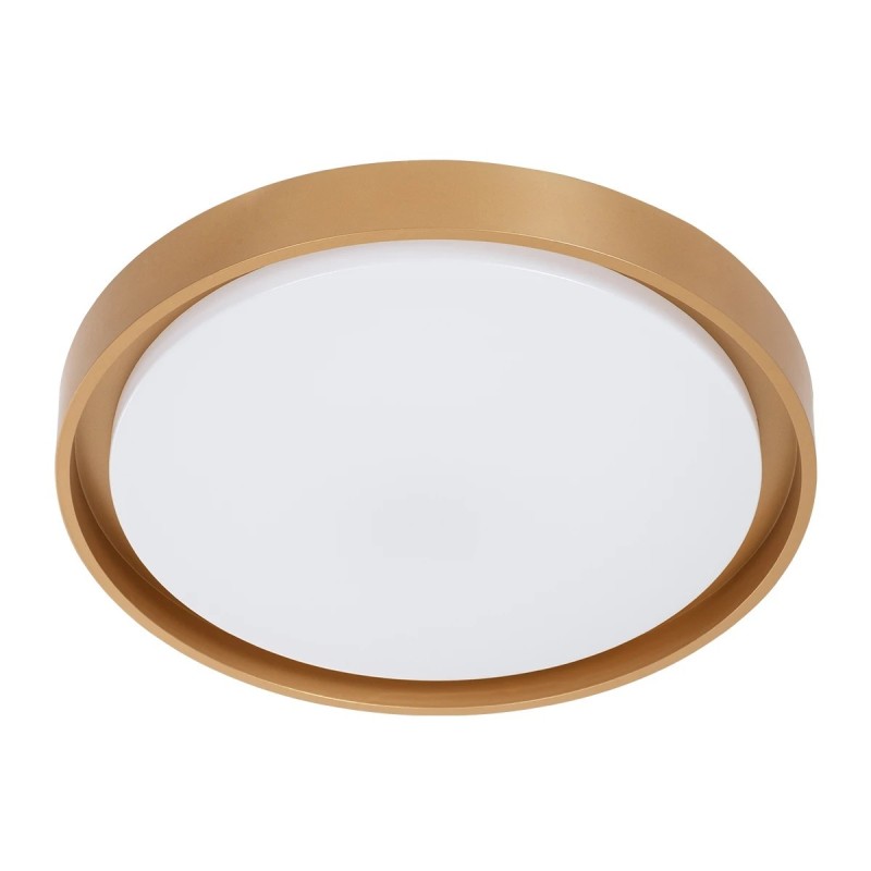 kelvo® BARCHETTA KLV-101-0268 Κρεμαστό Φωτιστικό Οροφής LED 72W 7200lm 120° AC 220-240V IP20 Ρυθμιζόμενο Λευκό CCT με Χειριστήριο από 2700K έως 6000K Dimmable - Lumileds SMD Chip - Σαμπανιζέ Χρυσό Ματ - Μ48 x Π48 x Υ8.2cm - 3 Χρόνια Εγγύηση