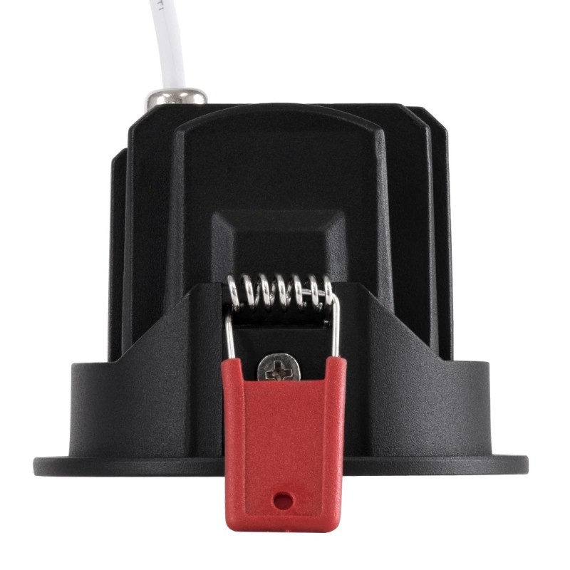 kelvo® LEO KLV-101-0311 Χωνευτό Κινούμενο Φωτιστικό Downlight Σποτ με Honeycomb Anti-Glare Reflector LED 10W 1250lm 38° AC 220-240V IP20 Θερμό Λευκό 2700K - Bridgelux COB Chip & TÜV SÜD Driver - Μαύρο Ματ - Μ8.5 x Π8.5 x Υ6.6cm / Q7.5cm - 5 Χρόνια Εγγ