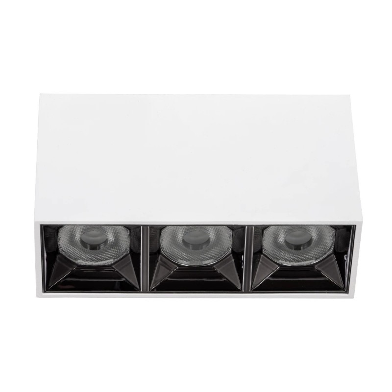 kelvo® LUMINAR KLV-101-0330 Φωτιστικό Downlight Σποτ LED 12W 1680lm 36° AC 220-240V IP20 Φυσικό Λευκό 4500K - Osram SMD Chip & TÜV SÜD Driver - Λευκό Ματ - Μ11.8 x Π4.2 x Υ6.6cm - 5 Χρόνια Εγγύηση