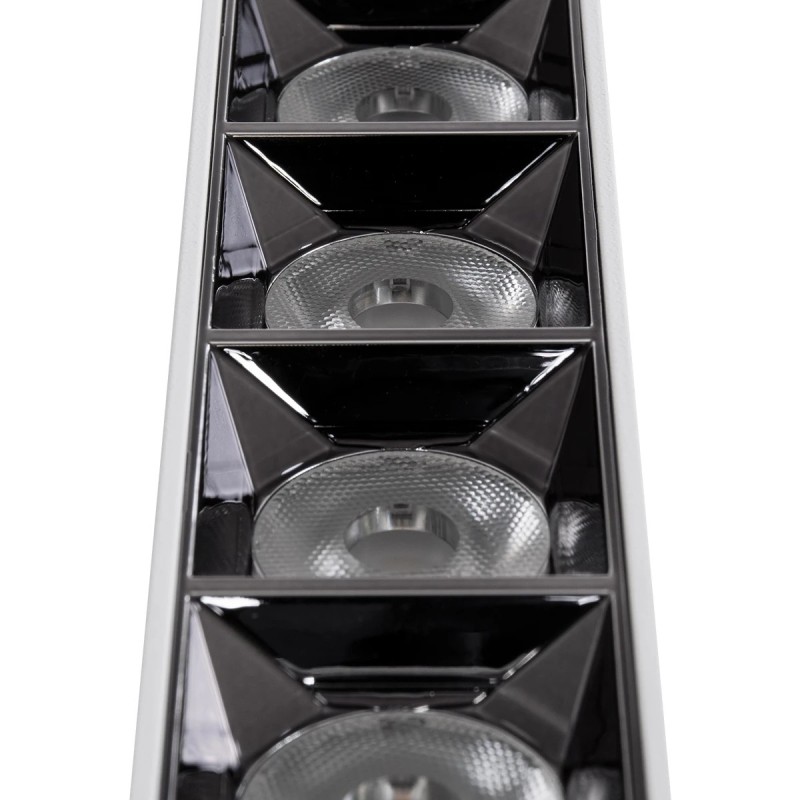 kelvo® LUMINAR KLV-101-0334 Φωτιστικό Downlight Σποτ LED 20W 2800lm 36° AC 220-240V IP20 Φυσικό Λευκό 4500K - Osram SMD Chip & TÜV SÜD Driver - Λευκό Ματ - Μ19.5 x Π4.2 x Υ6.6cm - 5 Χρόνια Εγγύηση