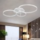 GloboStar® NEMESIS 61109 Φωτιστικό Οροφής Δαχτυλίδι-Κύκλος LED CCT 98W 11858lm 360° AC 220-240V - Εναλλαγή Φωτισμού μέσω Τηλεχειριστηρίου All In One Ψυχρό 6000k+Φυσικό 4500k+Θερμό 2700k Dimmable Φ25+35+45cm+BackLight - Λευκό - 3 Years Warranty
