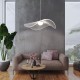GloboStar® ACRYLICA 60975 Κρεμαστό Φωτιστικό Οροφής Design LED CCT 20W 2240lm 360° AC 220-240V - Εναλλαγή Φωτισμού μέσω Διακόπτη On/Off All In One Ψυχρό 6000k+Φυσικό 4500k+Θερμό 2700k Φ60cm - Μαύρο με Διάφανο Laser Designed Plexiglass - 3 Years Warranty