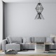 GloboStar® YOSHI 01929 Boho Κρεμαστό Φωτιστικό Πλέγμα Μονόφωτο 1 x E27 IP20 Μαύρο Ξύλο - Μ35 x Π35 x Υ60cm GloboStar® YOSHI 01929 Boho Κρεμαστό Φωτιστικό Πλέγμα Μονόφωτο 1 x E27 IP20 Μαύρο Ξύλο - Μ35 x Π35 x Υ60cm