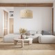 GloboStar® YOTTO 01822 Boho Κρεμαστό Φωτιστικό Καπέλο Μονόφωτο 1 x E27 IP20 Μπεζ Ξύλο - Μ55 x Π55 x Y30cm GloboStar® YOTTO 01822 Boho Κρεμαστό Φωτιστικό Καπέλο Μονόφωτο 1 x E27 IP20 Μπεζ Ξύλο - Μ55 x Π55 x Y30cm