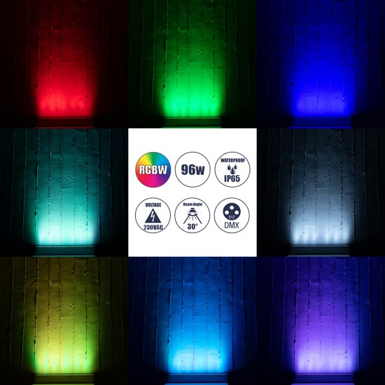 GloboStar® WASHER-DAIA S-90997 Μπάρα Φωτισμού Wall Washer LED 96W 10080lm 30° AC 230V Αδιάβροχο IP65 Μ52 x Π7.5 x Υ7cm Πολύχρωμο 4in1 RGBW DMX512 Display on Body - Ασημί GloboStar® WASHER-DAIA S-90997 Μπάρα Φωτισμού Wall Washer LED 96W 10080lm 30° AC 230V Αδιάβροχο IP65 Μ52 x Π7.5 x Υ7cm Πολύχρωμο 4in1 RGBW DMX512 Display on Body - Ασημί