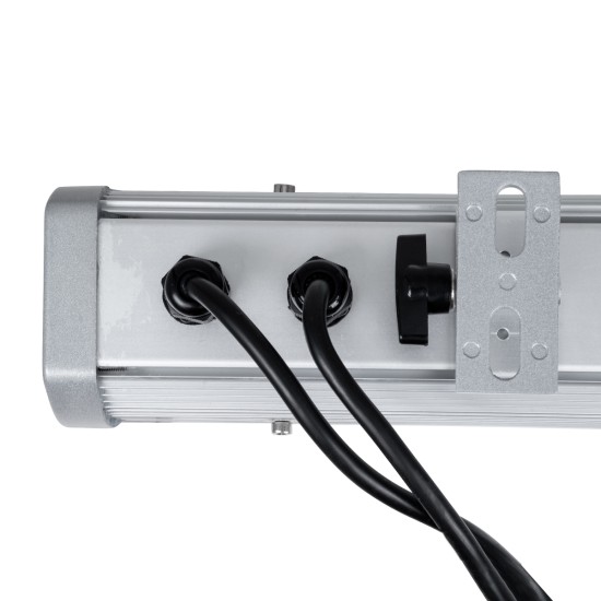 GloboStar® WASHER-DAIA S-90997 Μπάρα Φωτισμού Wall Washer LED 96W 10080lm 30° AC 230V Αδιάβροχο IP65 Μ52 x Π7.5 x Υ7cm Πολύχρωμο 4in1 RGBW DMX512 Display on Body - Ασημί GloboStar® WASHER-DAIA S-90997 Μπάρα Φωτισμού Wall Washer LED 96W 10080lm 30° AC 230V Αδιάβροχο IP65 Μ52 x Π7.5 x Υ7cm Πολύχρωμο 4in1 RGBW DMX512 Display on Body - Ασημί