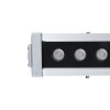GloboStar® WASHER-DAIA S-90997 Μπάρα Φωτισμού Wall Washer LED 96W 10080lm 30° AC 230V Αδιάβροχο IP65 Μ52 x Π7.5 x Υ7cm Πολύχρωμο 4in1 RGBW DMX512 Display on Body - Ασημί