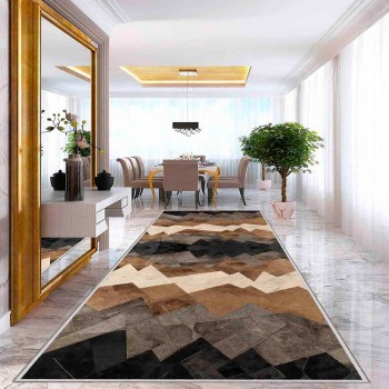 Carpet (80 x 250) Wooylk0101 Cream
Camel
Brown
Black