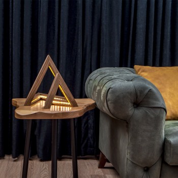 Table Lamp Set (2 Pieces) KN03-US Brown