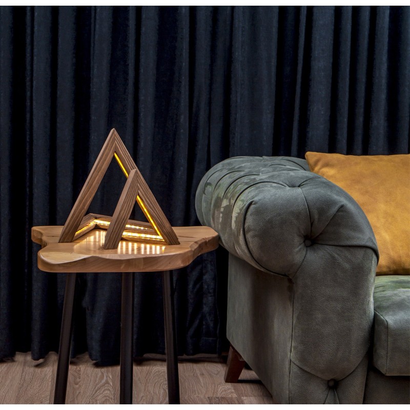 Table Lamp Set (2 Pieces) KN03-US Brown