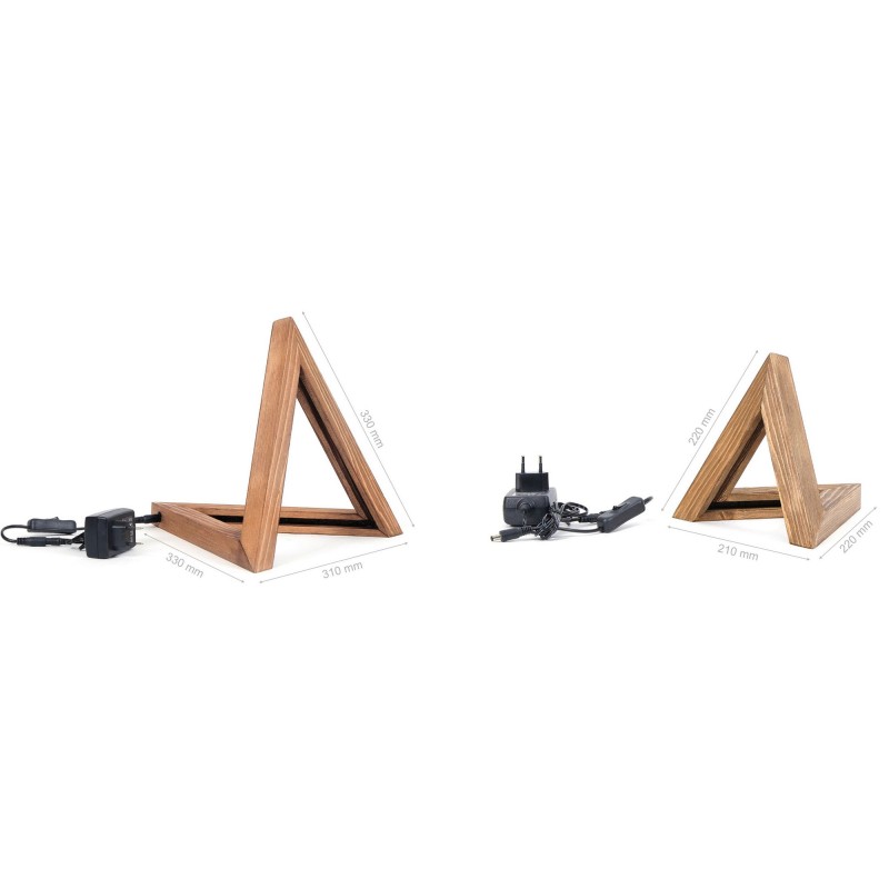 Table Lamp Set (2 Pieces) KN03-US Brown