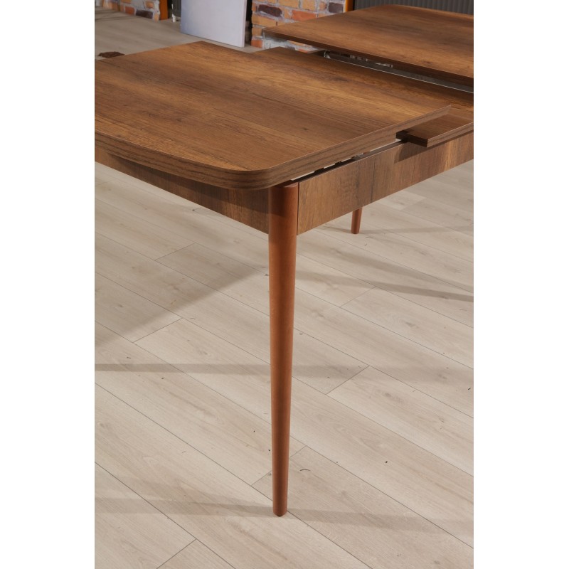 Extendable Dining Table Barok Walnut