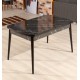 Extendable Dining Table Bendir - Black Black
White Extendable Dining Table Bendir - Black Black
White
