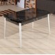 Extendable Dining Table Bendir - White Black
White Extendable Dining Table Bendir - White Black
White