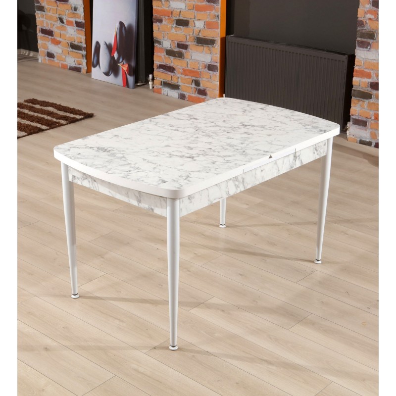 Extendable Dining Table Trend Carrara White
Grey