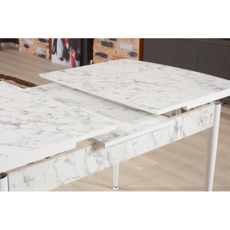 Extendable Dining Table Trend Carrara White
Grey