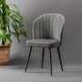 Chair Set (2 Pieces) Rubi - Grey Grey
Black