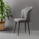 Chair Set (2 Pieces) Rubi - Grey Grey
Black