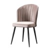 Chair Set (2 Pieces) Rubi - Cappuccino Cappuccino
Black