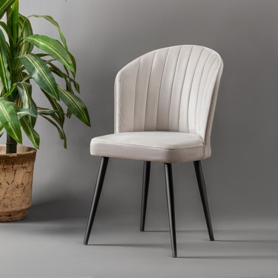 Chair Set (2 Pieces) Rubi - Cream Cream
Black Chair Set (2 Pieces) Rubi - Cream Cream
Black