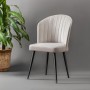 Chair Set (2 Pieces) Rubi - Cream Cream
Black