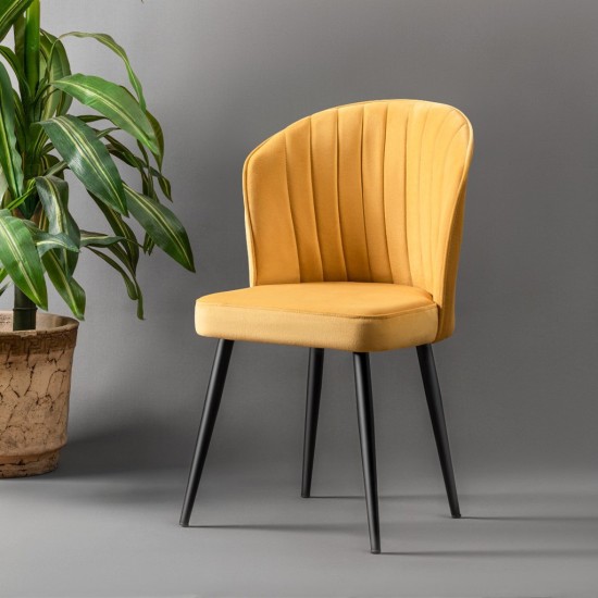 Chair Set (2 Pieces) Rubi - Yellow Yellow
Black Chair Set (2 Pieces) Rubi - Yellow Yellow
Black