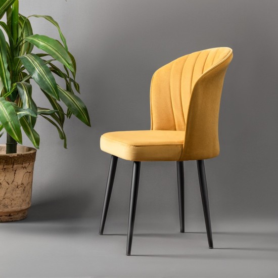 Chair Set (2 Pieces) Rubi - Yellow Yellow
Black Chair Set (2 Pieces) Rubi - Yellow Yellow
Black