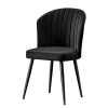 Chair Set (2 Pieces) Rubi - Black Black