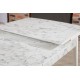 Extendable Dining Table Carrara - White, Grey White
Grey Extendable Dining Table Carrara - White, Grey White
Grey