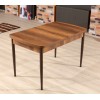 Extendable Dining Table Trend Barok - Walnut, Brown Walnut
Brown