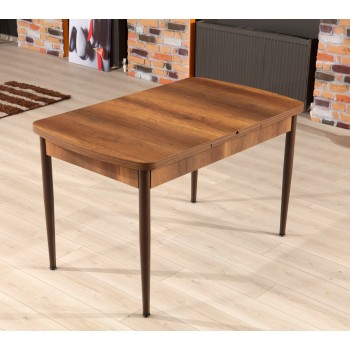 Extendable Dining Table Trend Barok - Walnut, Brown Walnut
Brown