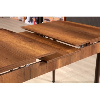 Extendable Dining Table Trend Barok - Walnut, Brown Walnut
Brown