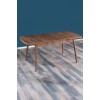 Extendable Dining Table Sümela - Walnut Walnut